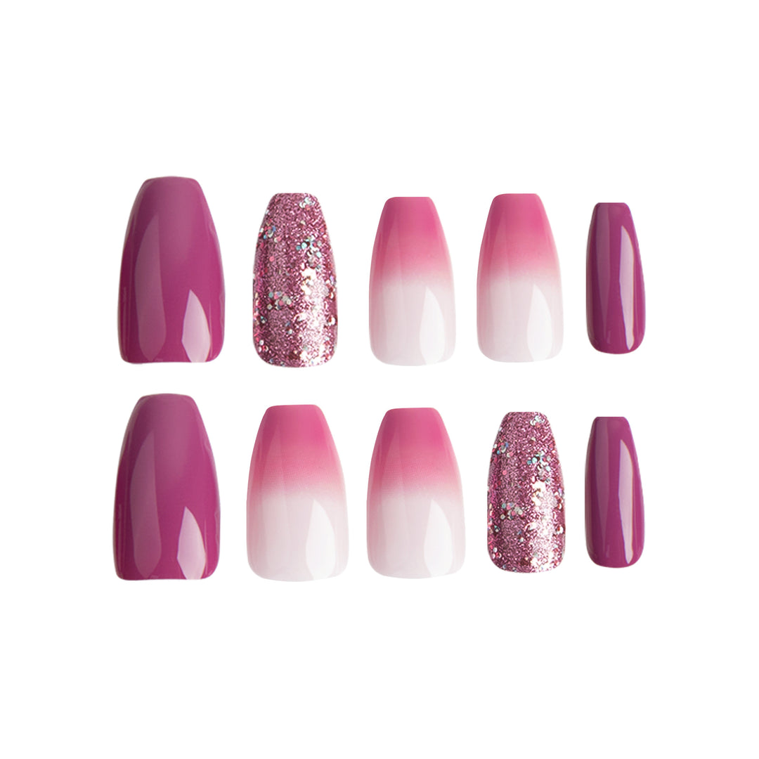 Nail Art with Glitter Effects Bowlift