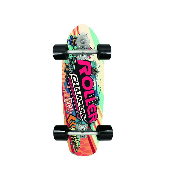 Retro-Inspired Mini Cruiser Skateboard Bowlift