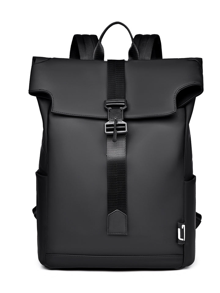 Modern Waterproof Roll-Top Backpack Bowlift