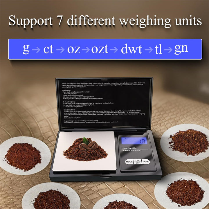 Compact Digital Pocket Scale