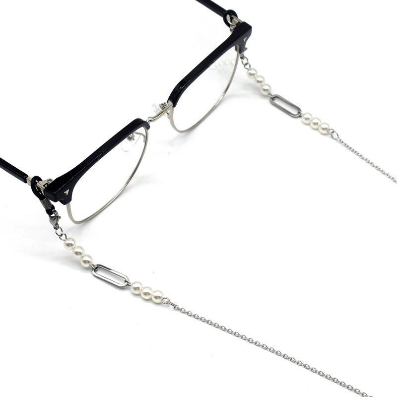 Elegant Pearl-Linked Eyewear Chain Bowlift 1786692206