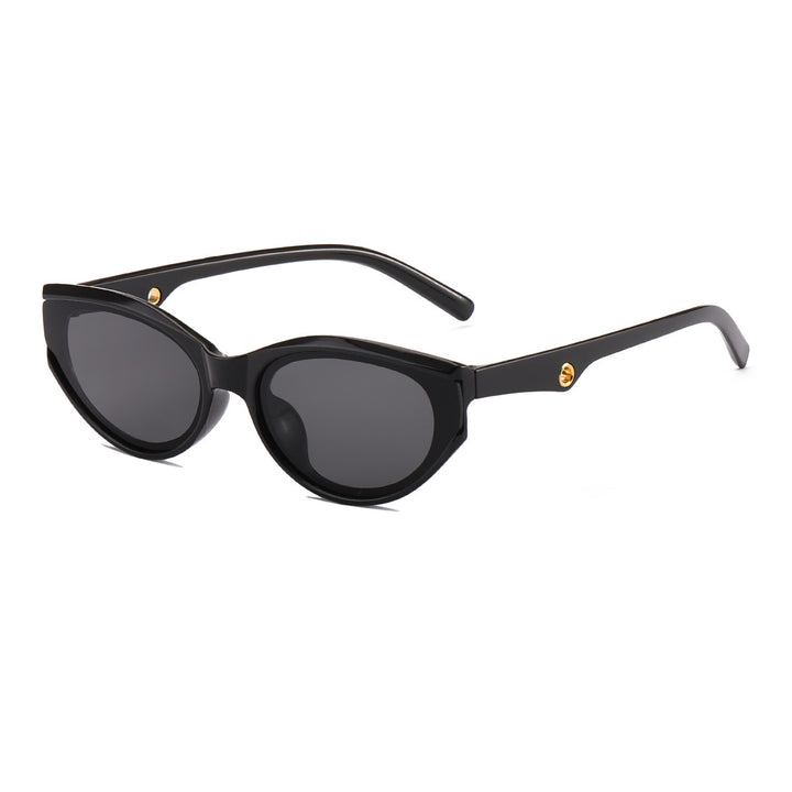 Women's Cat-Eye Sunglasses with Transparent, Modern Design Bowlift