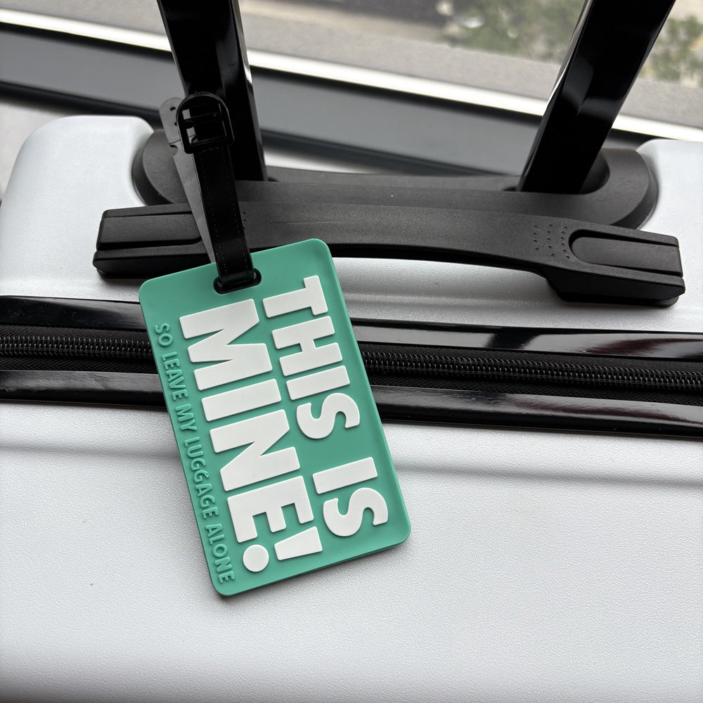 Fun Travel Statement Luggage Tag Bowlift