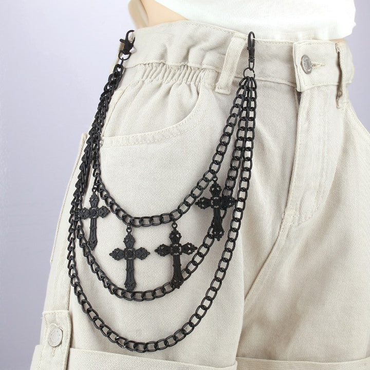Fashionable Chain Belt Bowlift