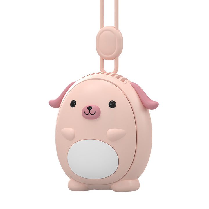 Unisex Portable Mini Fan in Dog Design Bowlift