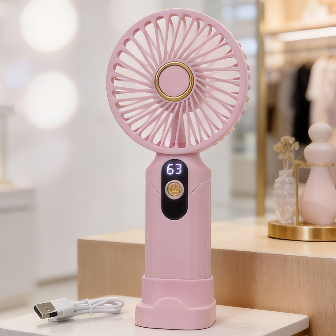 Ladies portable USB fan Bowlift