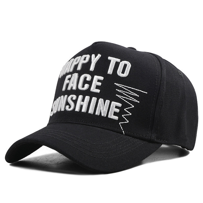 Men's Embroidered Graphic Baseball Cap Bowlift