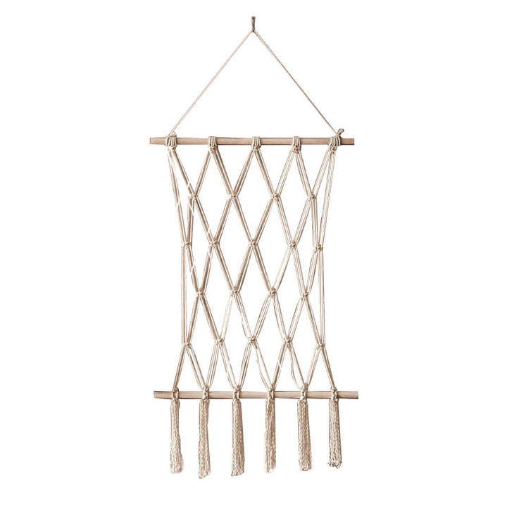 Elegant Macrame Wall Tapestry with Artistic Design