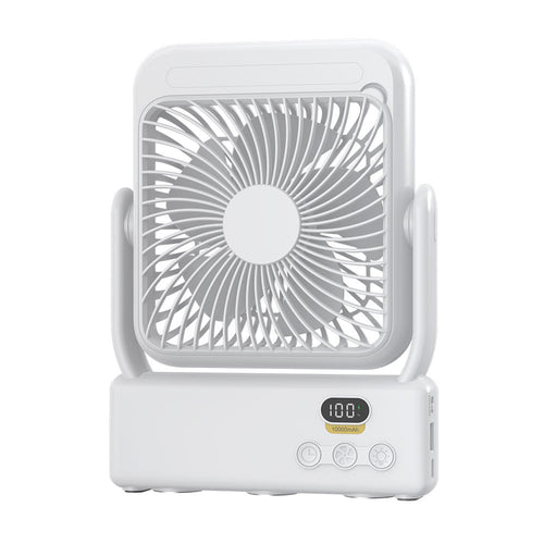 Unisex Rechargeable Dual-Function Cooling and USB Power Fan Bowlift