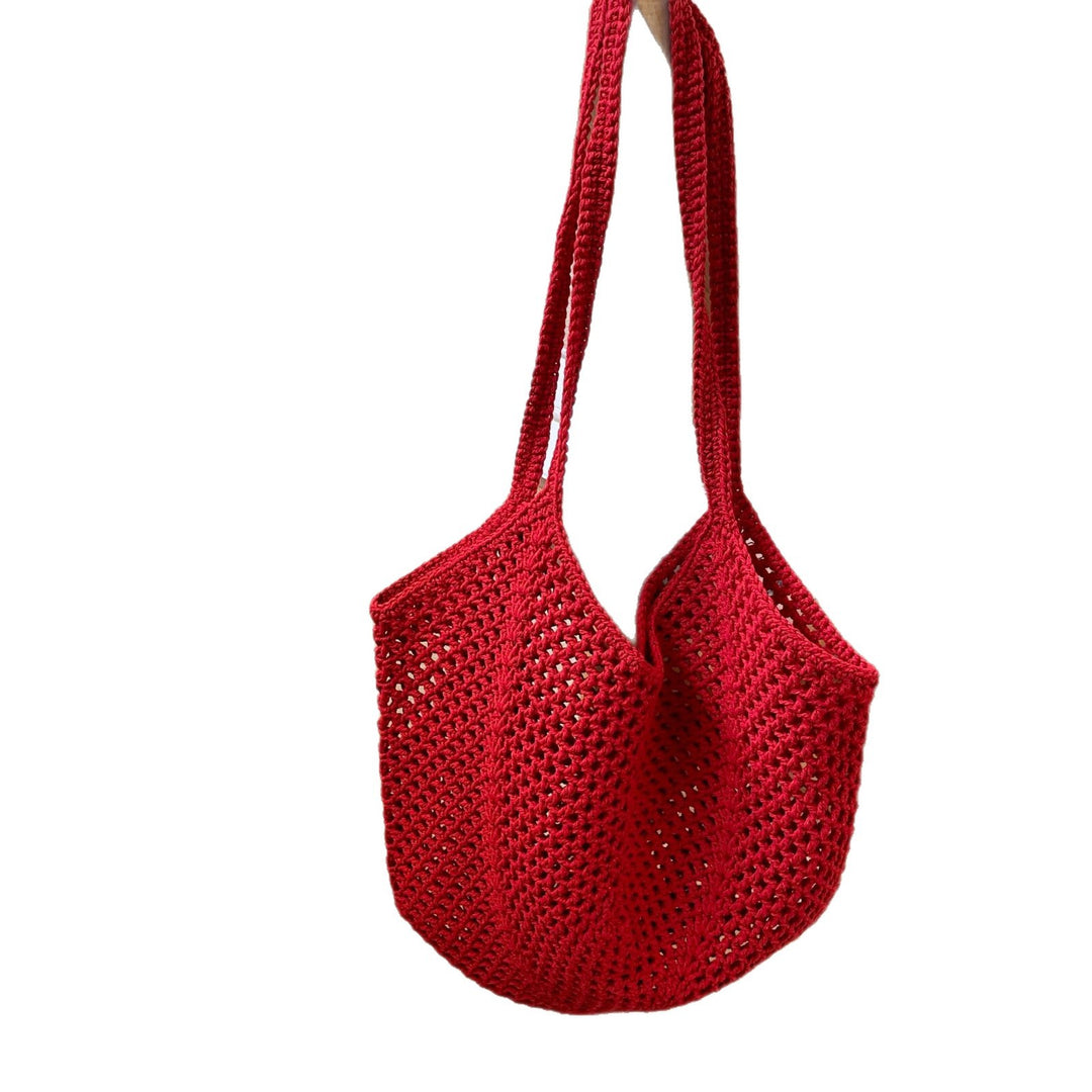 Crocheted tote bag with casual shape Bowlift