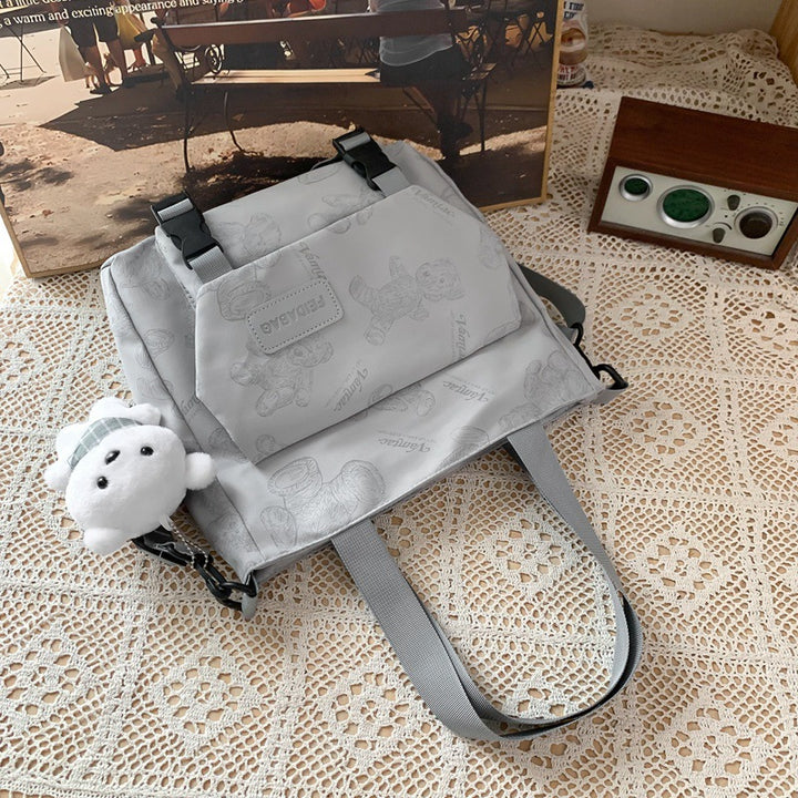 Cartoon-Themed Backpack Bowlift