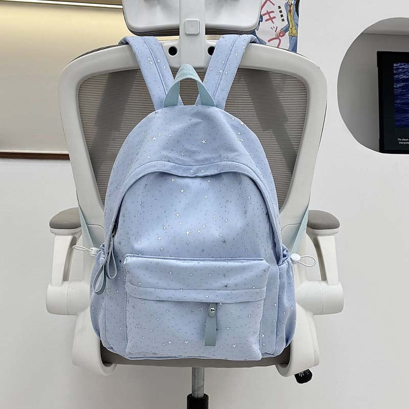 Star-Embellished Backpack Bowlift