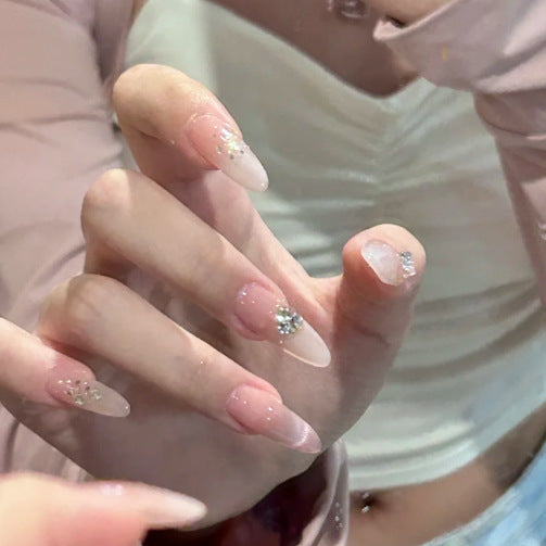 Glamorous Stiletto Press-On Nail Design Bowlift