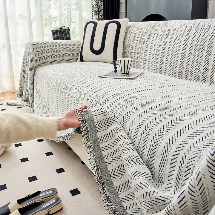 Textured Decorative Throw Blanket