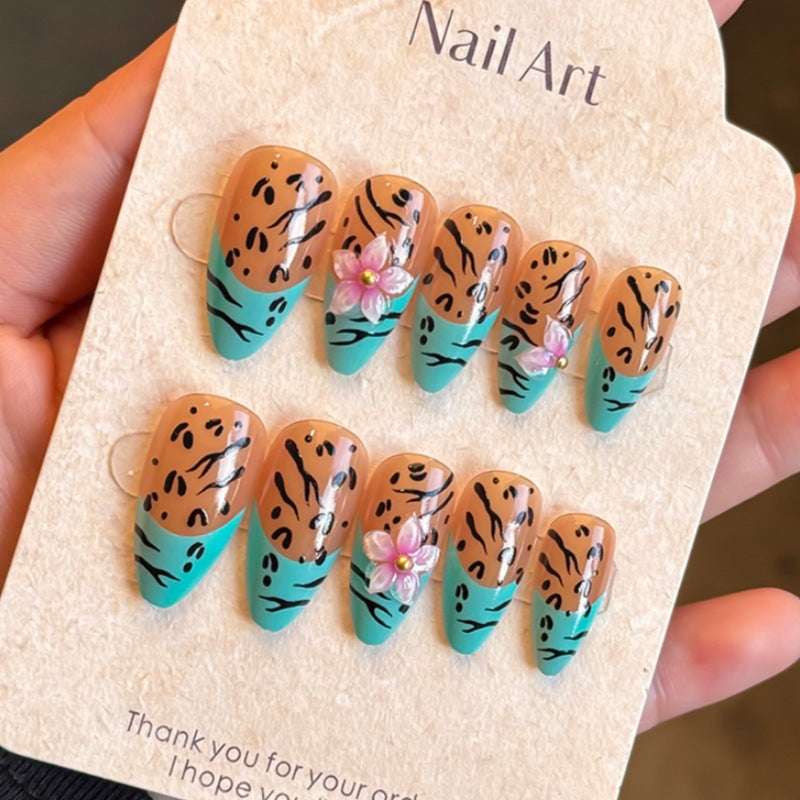 Creative Artistic Press-On Nail Set Bowlift