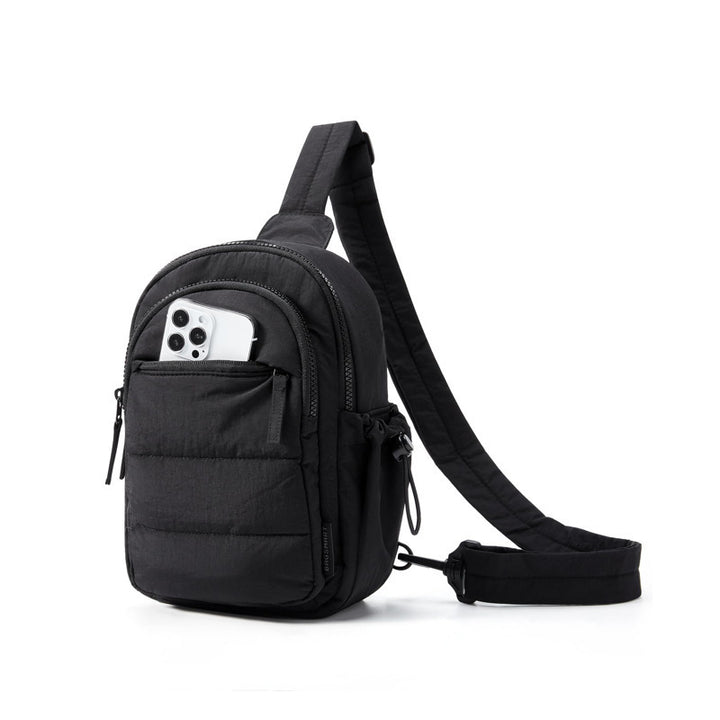 Compact shoulder bag with practical structured design Bowlift