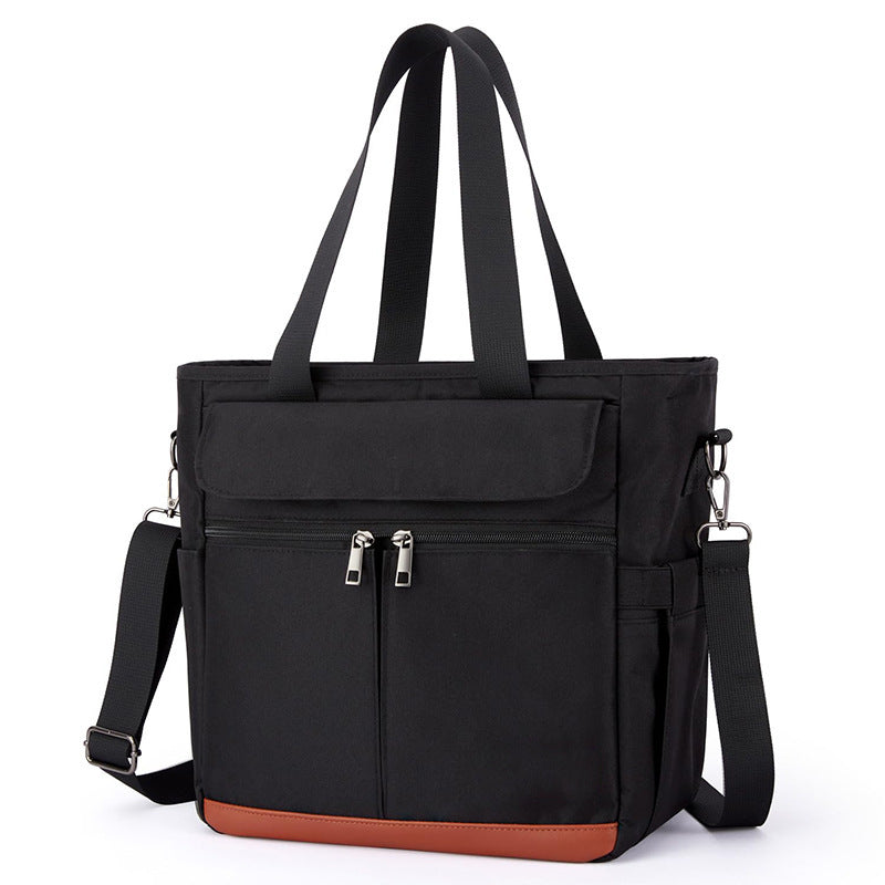 Multifunctional Tote Bag with Removable Shoulder Strap Bowlift