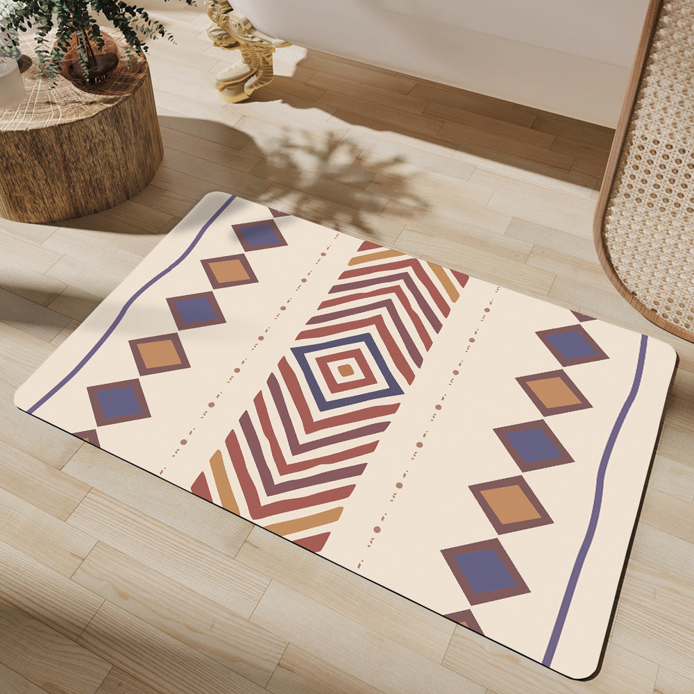 Decorative Bathroom Mat Bowlift