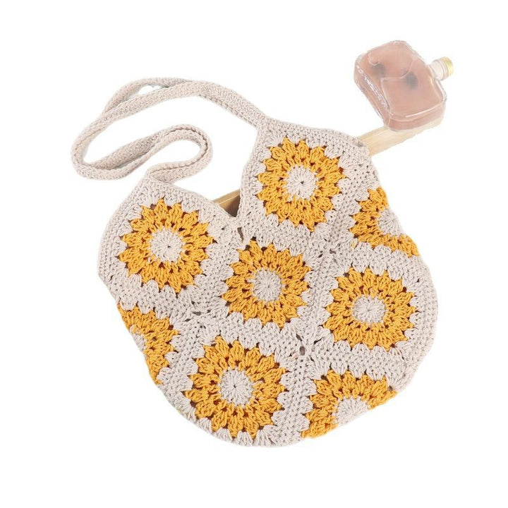 Handmade Crocheted Shoulder Bag Bowlift
