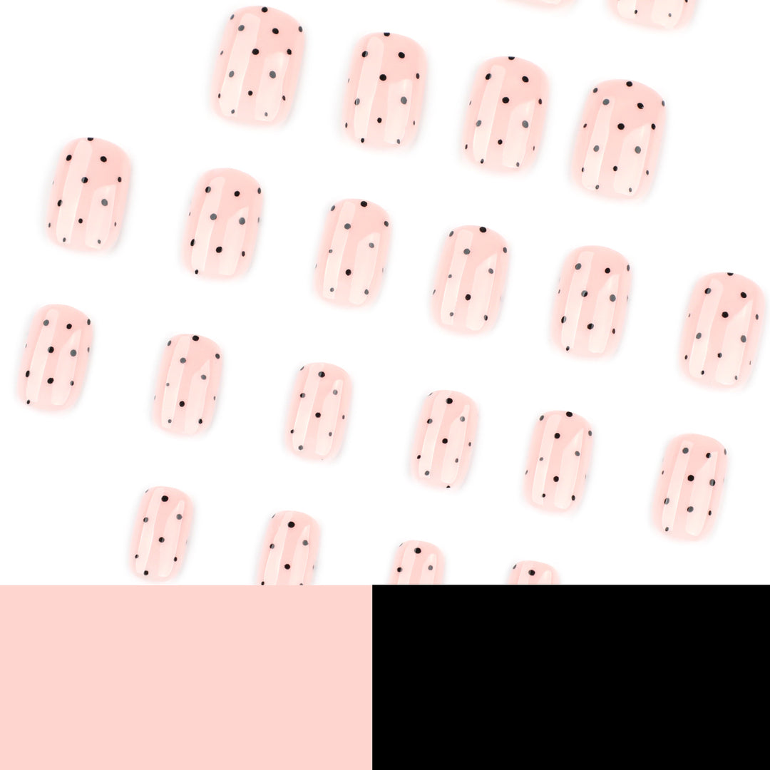 Artful Nail Art with Modern Dot Patterns Bowlift