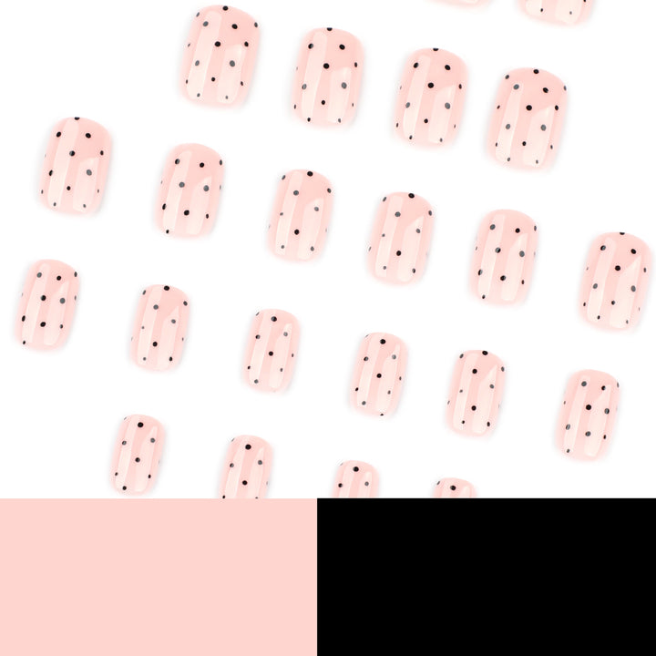 Artful Nail Art with Modern Dot Patterns Bowlift