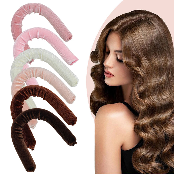 Heatless Sleep Curls Hair Curlers
