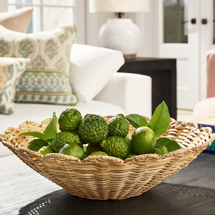 Decorative fruit basket with artistic weaving Bowlift