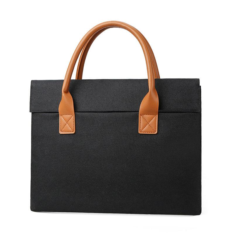 Elegant Structured Professional Tote Bag Bowlift