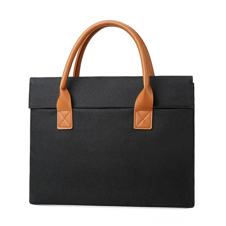 Elegant Structured Professional Tote Bag Bowlift