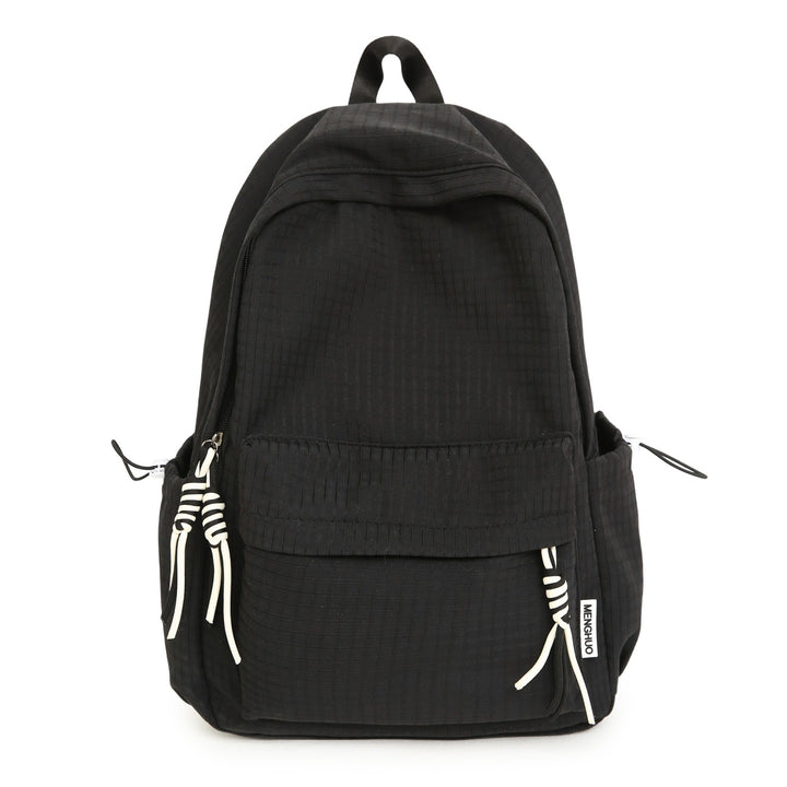 Versatile Lightweight Grid Pattern School Backpack Bowlift
