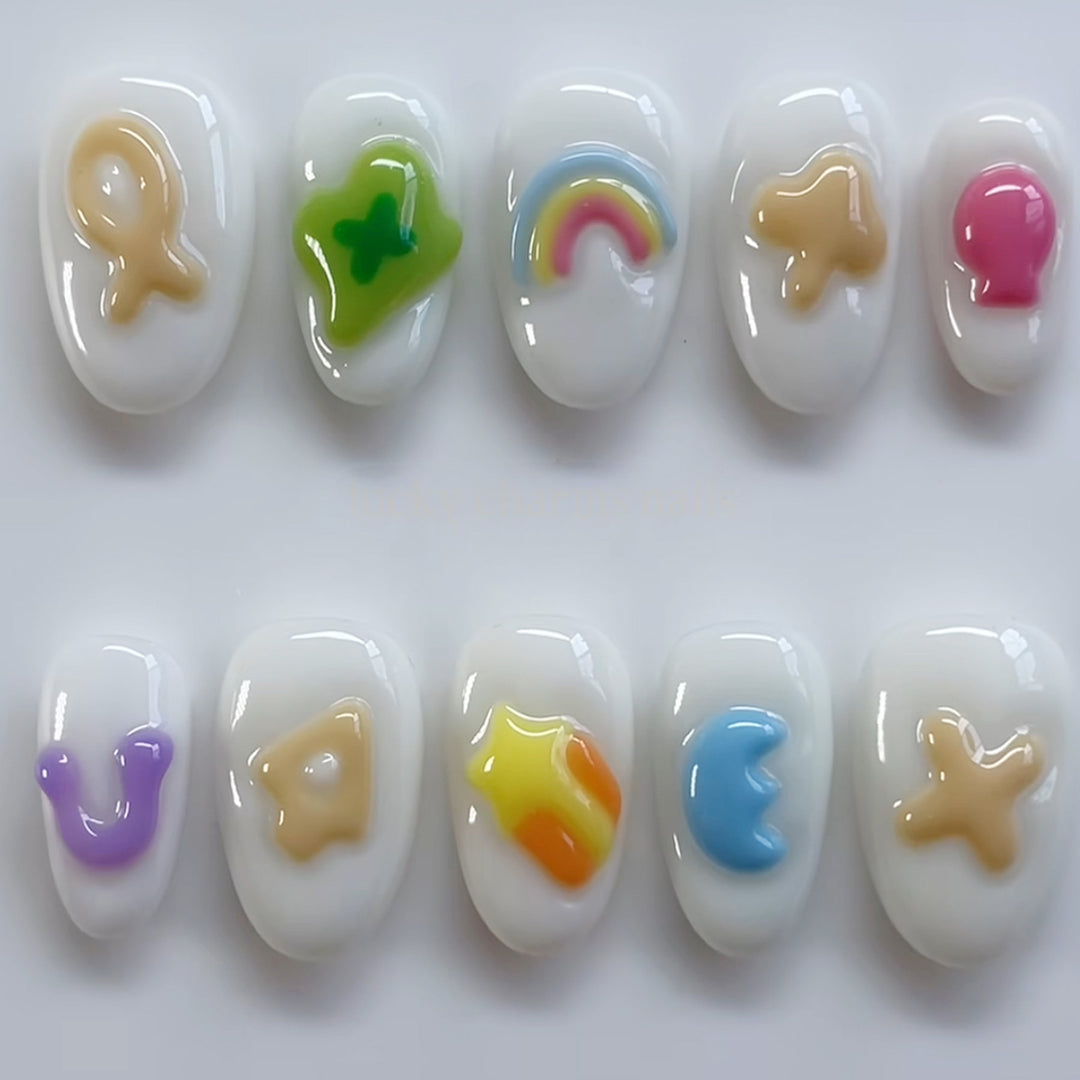 Thematic Artisan Press-On Nail Set Bowlift