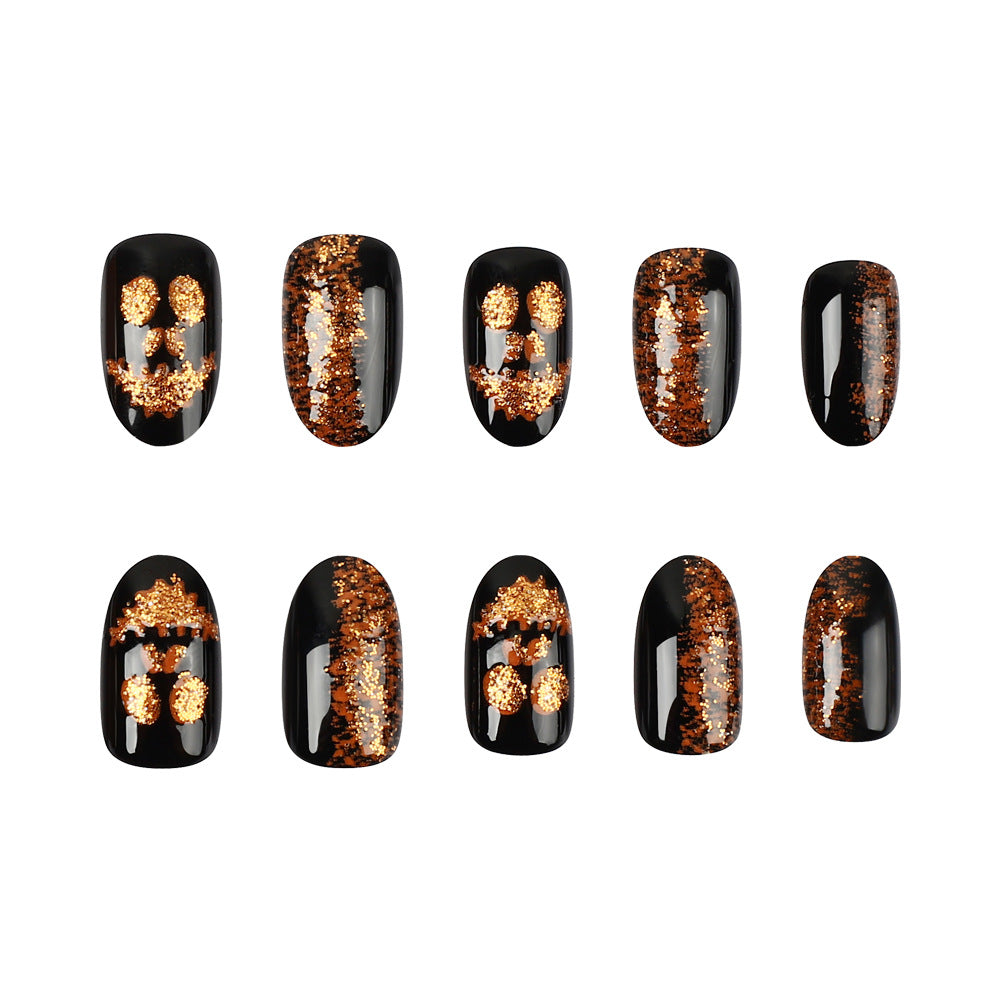 Halloween-Themed Nail Art Set Bowlift 1787543182