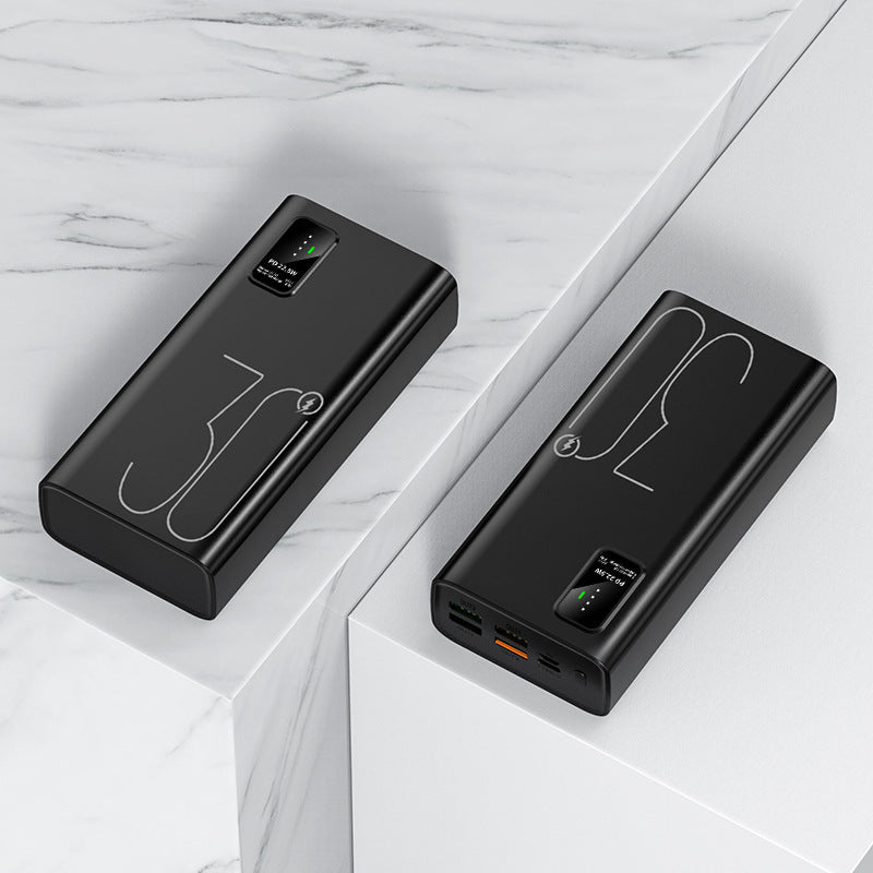 High-performance power bank with smart LCD display and two USB ports Bowlift
