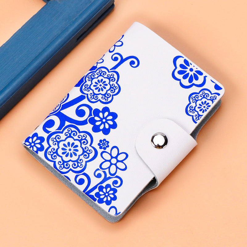 Floral Design Wallet Bowlift