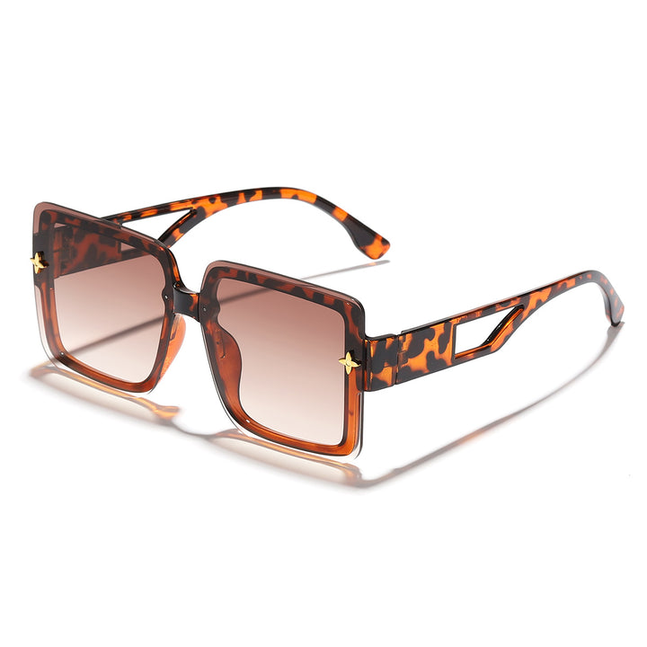 Women's fashionable square sunglasses with elegant frame Bowlift