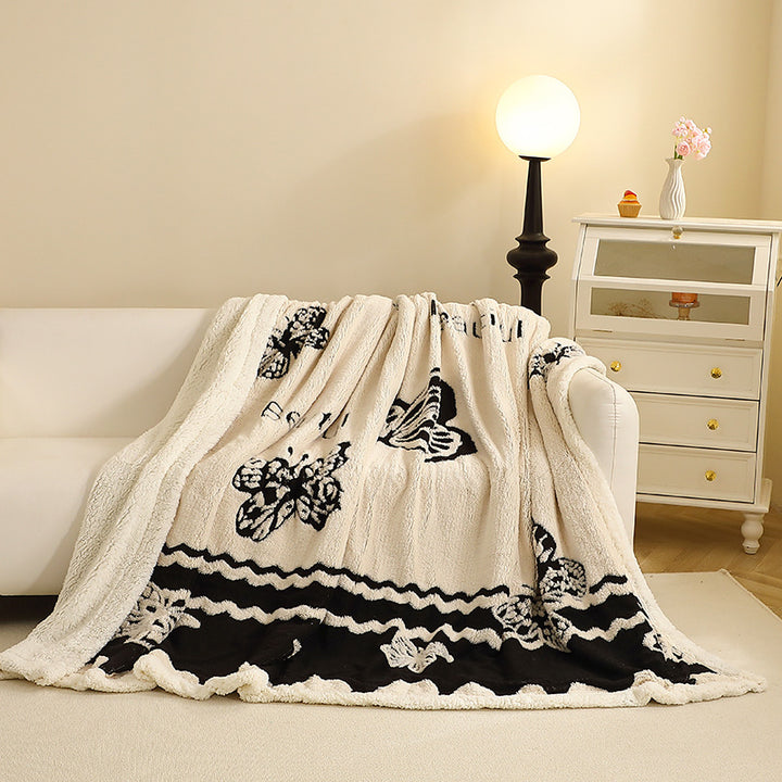 Women Cozy and Stylish Living Room Blanket Bowlift