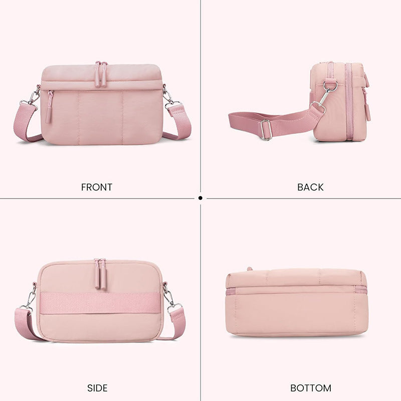 Multifunctional Shoulder Bag with Adjustable Shoulder Strap Bowlift