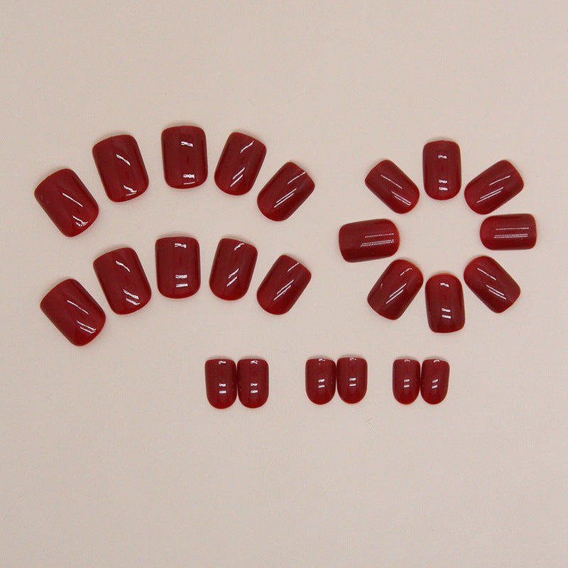 Glossy Press-On Nail Kit Bowlift