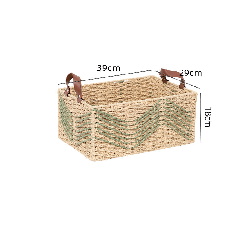 Handmade storage basket made of natural fibers Bowlift
