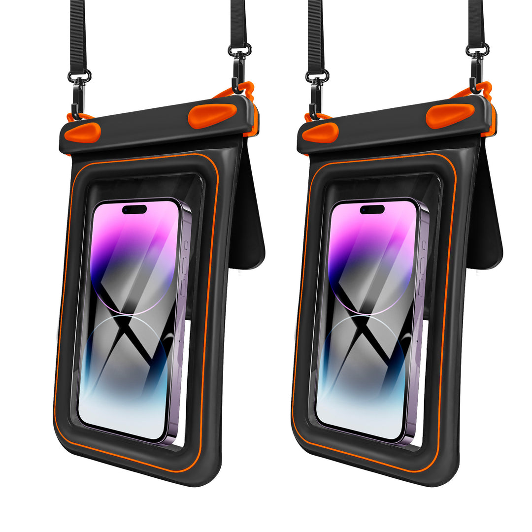 Waterproof Smartphone Case with Removable Shoulder Strap Bowlift