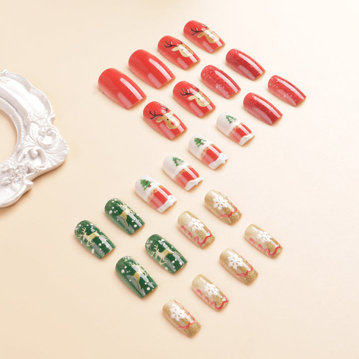 Festive Nail Art Stickers Bowlift