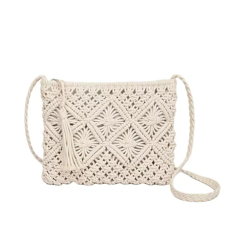 Handmade Macrame Shoulder Bag Bowlift