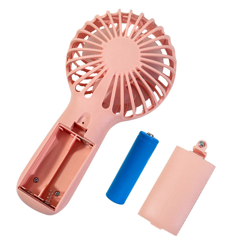 Ladies Portable Mini Handheld Fan with Ergonomic Grip Bowlift