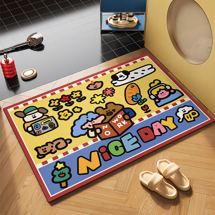 Playful Educational Area Rug