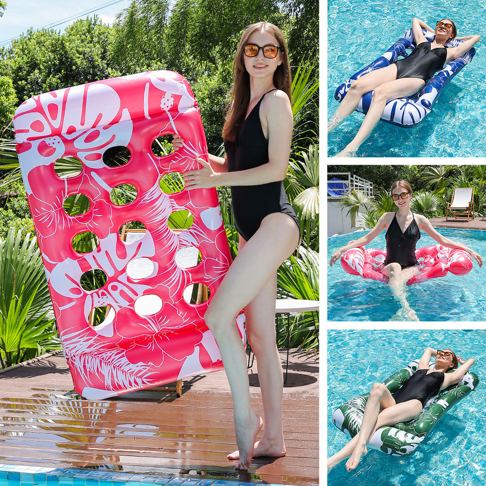 Women Inflatable Water Lounger with Ergonomic Design Bowlift