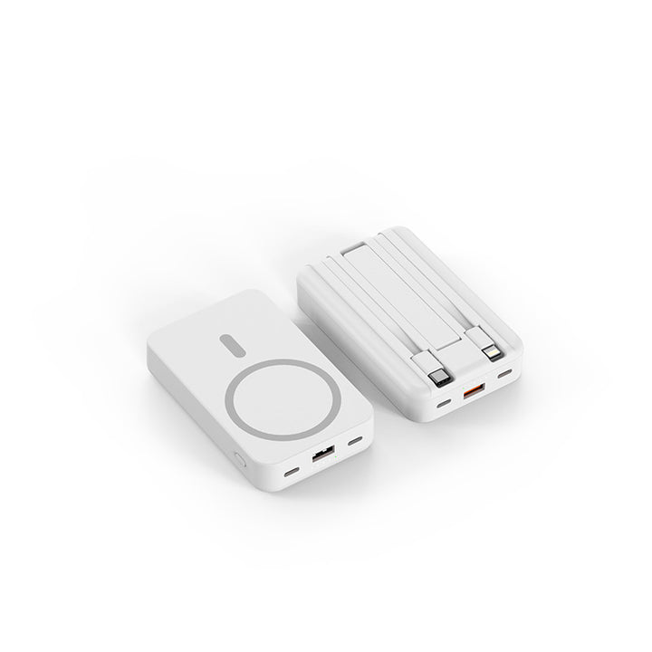 Compact power bank with modular fast charging function Bowlift