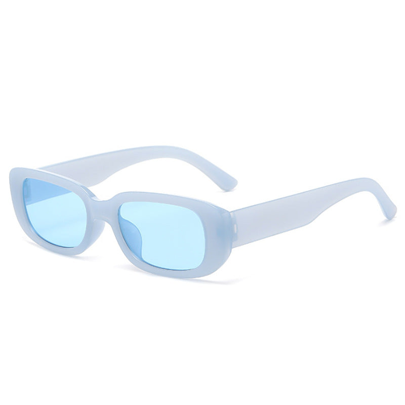 Women's fashionable rectangular sunglasses with adjustable nose pads Bowlift