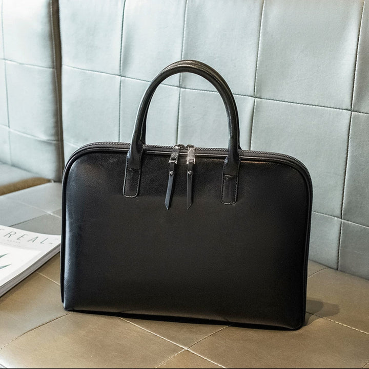 Elegant Business Bag with Structured Design Bowlift