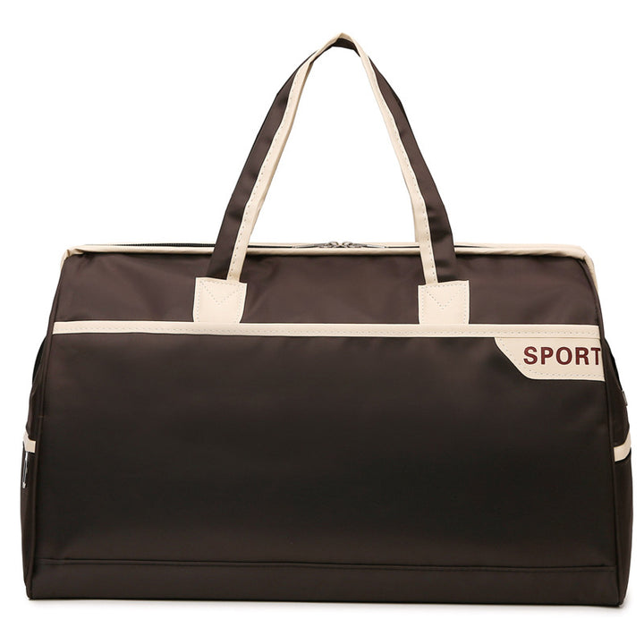 Sporty travel bag with reinforced handles and generous interior Bowlift
