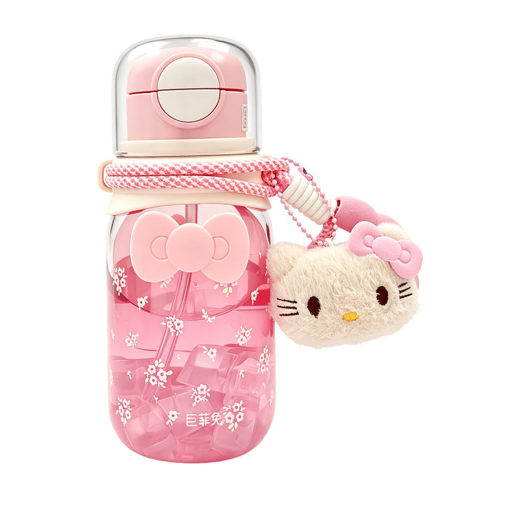 Ladies Leakproof Drinking Bottle with Animal Motifs Bowlift